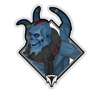 Holo Crownfall Sticker - Lich