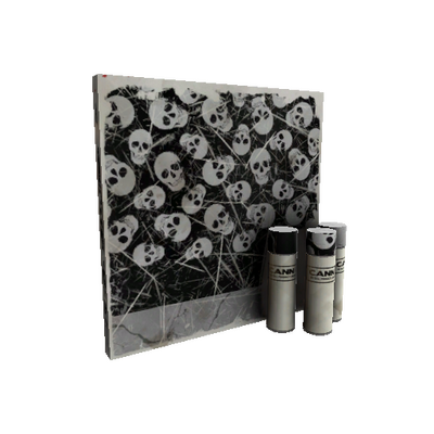 Skull Cracked War Paint (Well-Worn)