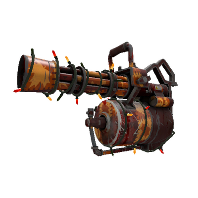 Chilly Autumn Пулемёт (Закалённое в боях)  с украшениями