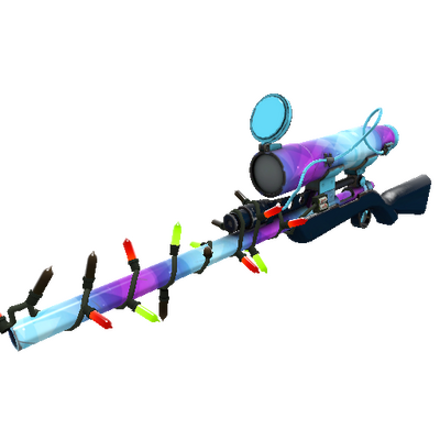 Festivized Frozen Aurora Sniper Rifle (Minimal Wear)