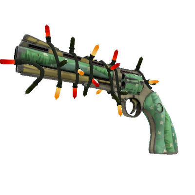 Unusual Festivized Professional Killstreak Flower Power Revolver (Field-Tested)