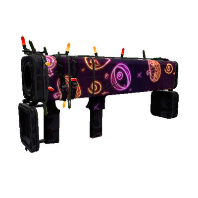 Neon-ween Чёрный ящик (Поношенное)  с украшениями особо опасного убийцы