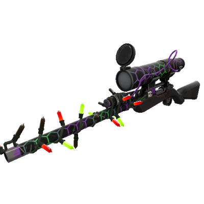 Festivized Hypergon Sniper Rifle (Well-Worn)