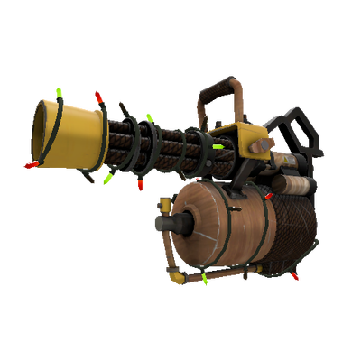 Strange Festivized Nutcracker Minigun (Minimal Wear)