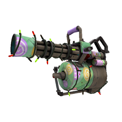 Strange Festivized Brain Candy Minigun (Field-Tested)