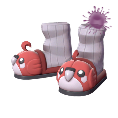 Снегирьи тапочки