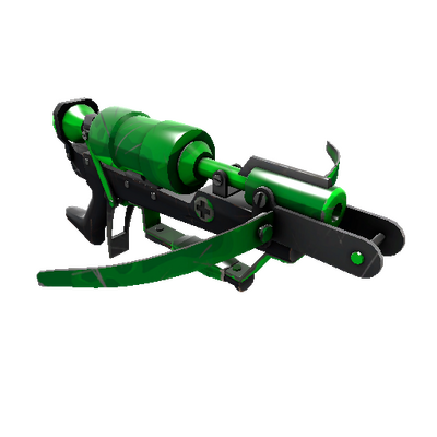 Strange Health and Hell (Green) Crusader's Crossbow (Field-Tested)