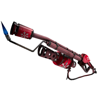 Specialized Killstreak Snowflake Swirled Flame Thrower (Field-Tested)