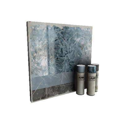 Glacial Glazed War Paint (Well-Worn)