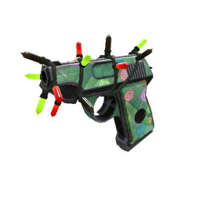 Strange Festivized Specialized Killstreak Brain Candy Pistol (Field-Tested)