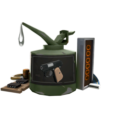 Набор  особо опасного убийцы — Дамский пистолет Красавчика