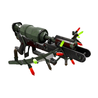 Festivized Bomber Soul Crusader's Crossbow (Battle Scarred)