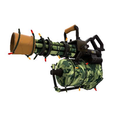 Strange Festivized Killstreak King of the Jungle Minigun (Minimal Wear)