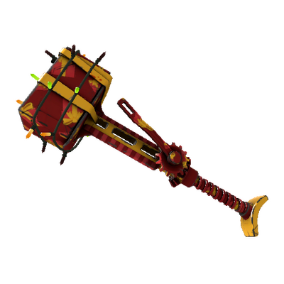 Strange Festivized Specialized Killstreak Gift Wrapped Powerjack (Field-Tested)