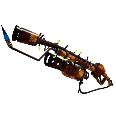 Chilly Autumn Огнемёт (Немного поношенное)  с украшениями