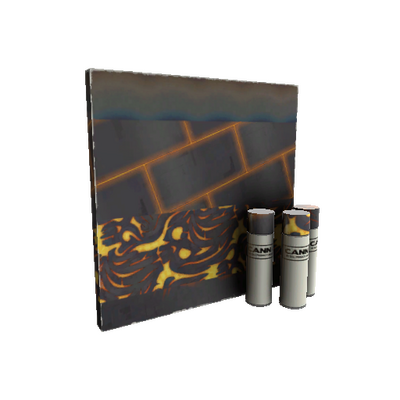Strange Kiln and Conquer War Paint (Factory New)