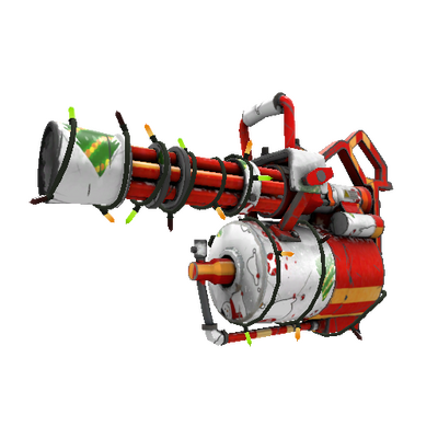 Festivized Specialized Killstreak Snow Globalization Minigun (Field-Tested)