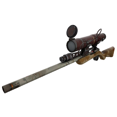 Strange Coffin Nail Sniper Rifle (Battle Scarred)