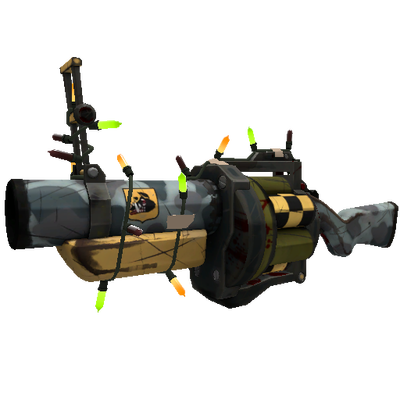 Festivized Butcher Bird Grenade Launcher (Well-Worn)