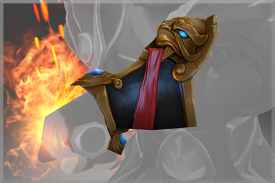 Inscribed Armguards of the Smoldering Sage