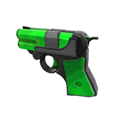 Health and Hell (Green) Shortstop (Minimal Wear)