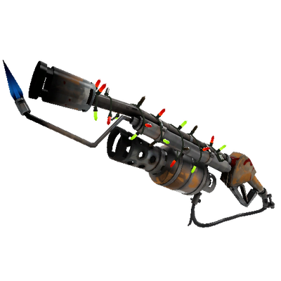 Turbine Torcher Огнемёт (Закалённое в боях) с украшениями странного типа