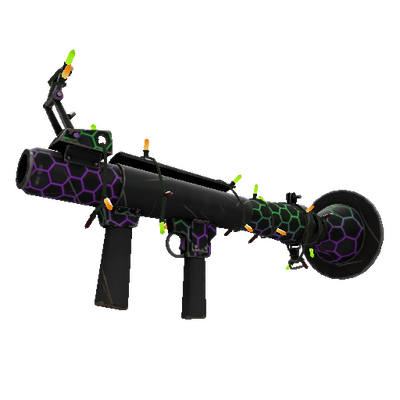 Festivized Hypergon Rocket Launcher (Minimal Wear)