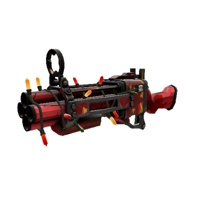 Gift Wrapped Железный бомбардир (Закалённое в боях)  с украшениями