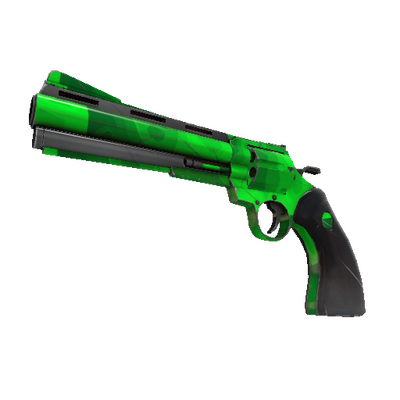 Health and Hell (Green) Revolver (Minimal Wear)