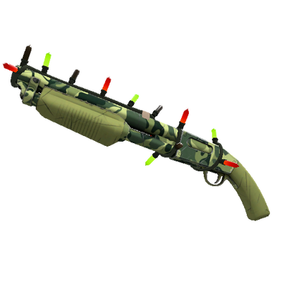Strange Festivized Professional Killstreak Backwoods Boomstick Shotgun (Minimal Wear)