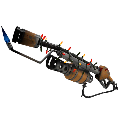 Turbine Torcher Огнемёт (После полевых испытаний) с украшениями странного ти