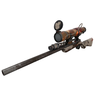 Sarsaparilla Sprayed Sniper Rifle (Battle Scarred)