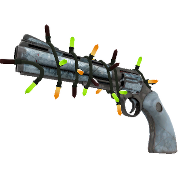 Festivized Glacial Glazed Revolver (Well-Worn)