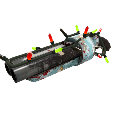 Festivized Blue Mew Scattergun (Well-Worn)