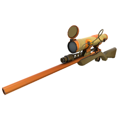 Pumpkin Pied Sniper Rifle (Minimal Wear)