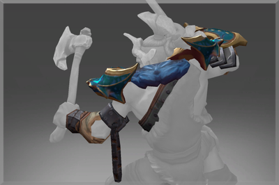 Inscribed Barding of the Savage Monger