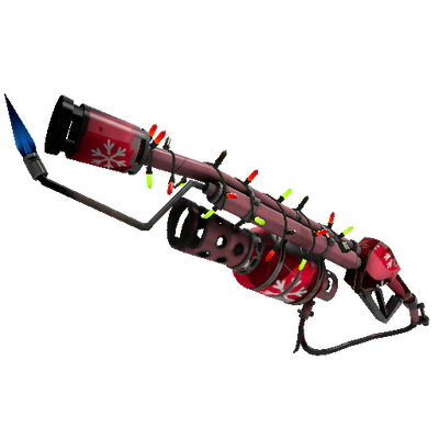 Snowflake Swirled Огнемёт (Поношенное) особо опасного убийцы с украшениями не