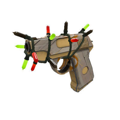 Festivized Hickory Hole-Puncher Pistol (Minimal Wear)