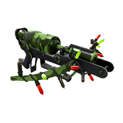 Festivized Specialized Killstreak Clover Camo'd Crusader's Crossbow (Minimal Wear)
