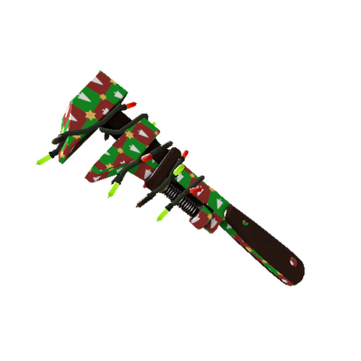Strange Festivized Gifting Mann's Wrapping Paper Wrench (Factory New)