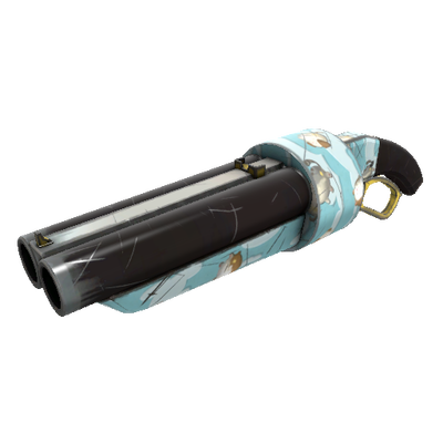 Killstreak Blue Mew Scattergun (Minimal Wear)