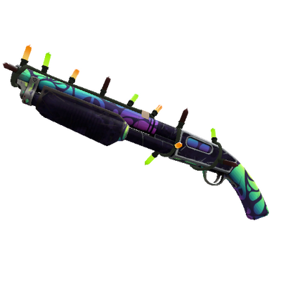 Spectrum Splattered Дробовик (После полевых испытаний)  с украшениями особо оп?