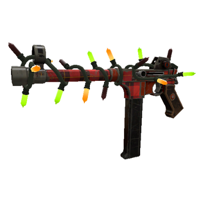 Festivized Plaid Potshotter Mk.II SMG (Battle Scarred)