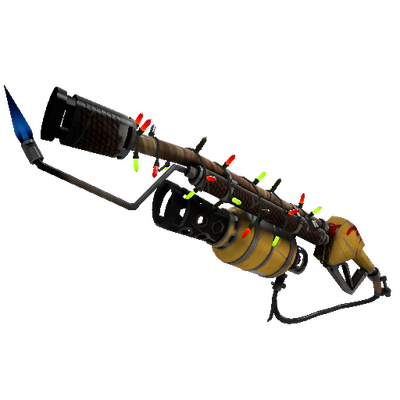 Nutcracker Mk.II Огнемёт (Поношенное) с украшениями странного типа