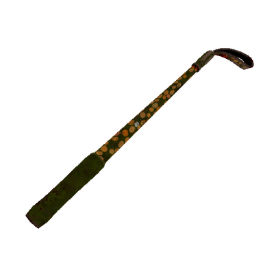 Strange Gourdy Green Disciplinary Action (Battle Scarred)