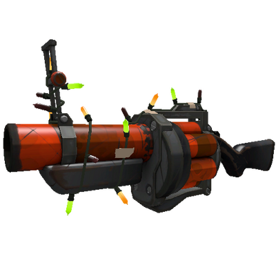 Unusual Festivized Health and Hell Grenade Launcher (Field-Tested)