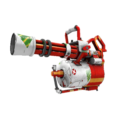Specialized Killstreak Snow Globalization Minigun (Minimal Wear)