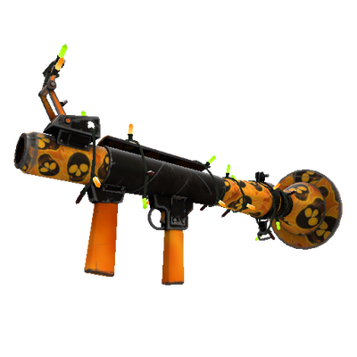 Searing Souls Ракетомёт (После полевых испытаний) серийного убийцы с украше