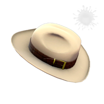 Шляпа из крокодиловой кожи необычного типа