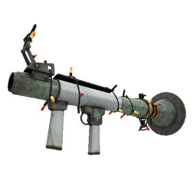 Strange Festivized Killstreak Aqua Marine Rocket Launcher (Field-Tested)